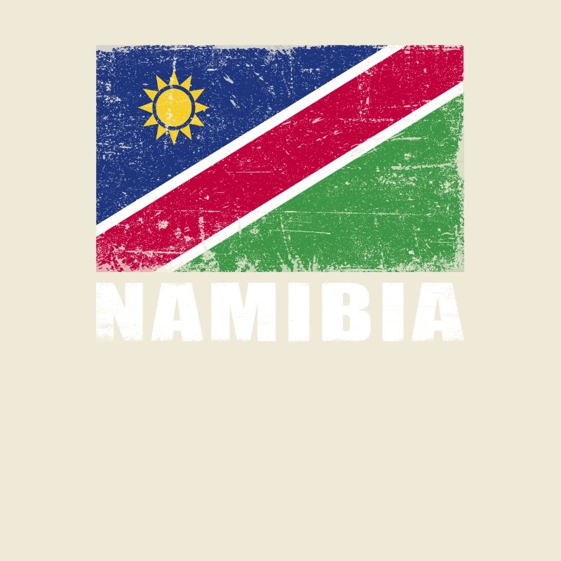 Namibia Flagge Grunge Namibia Fahne
