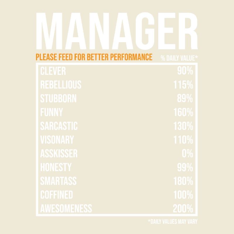 Manager du jour Drôle Manager