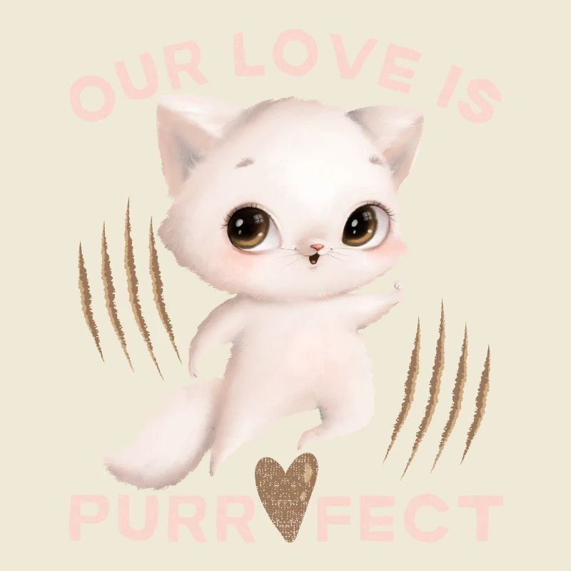 Chat de la Saint-Valentin Saint-Valentin Amour Drôle Dire