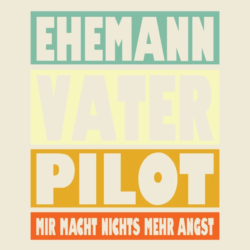 Pilot Vater Ehemann Held