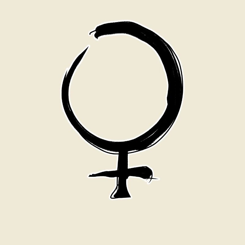 Symbole d’astrologie de Vénus