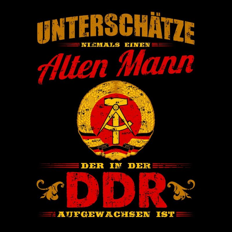 Alter Mann der in der DDR Geboren wurde