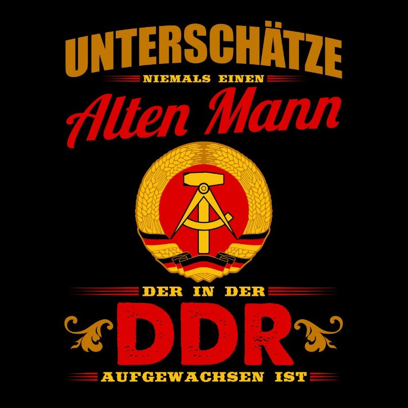 Alter Mann der in der DDR Geboren wurde