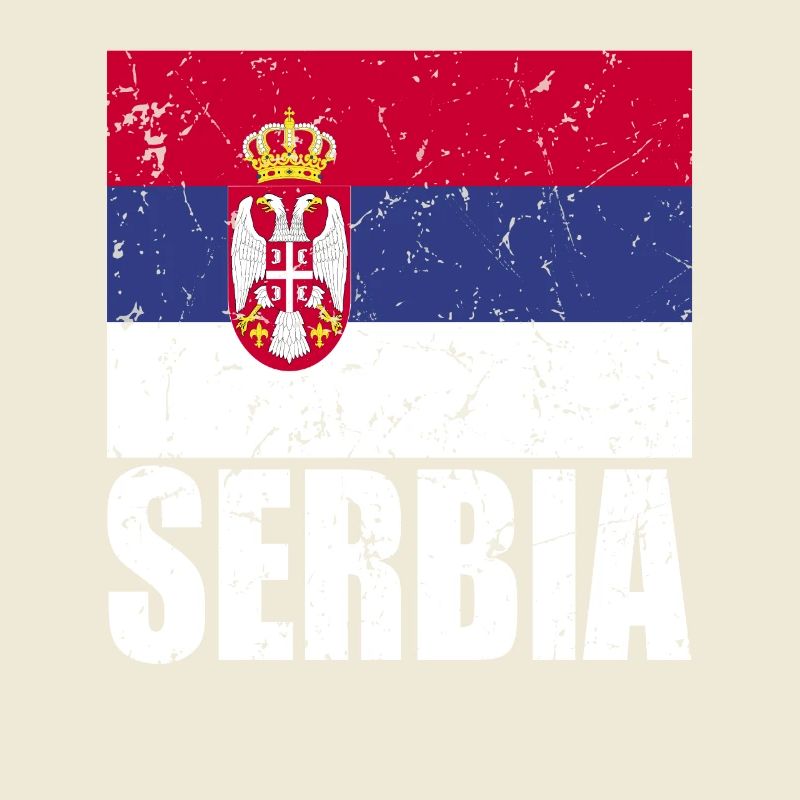 Drapeau de la Serbie