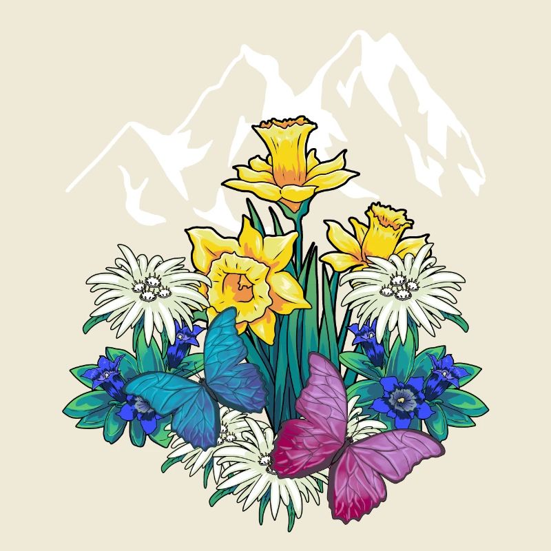 Austria Tyrol Spring Nature Nature Lovers Alm