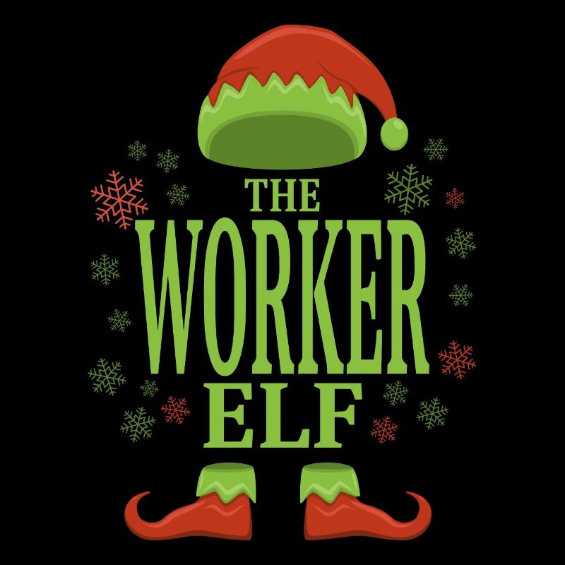 Elfe de Noël ouvrier