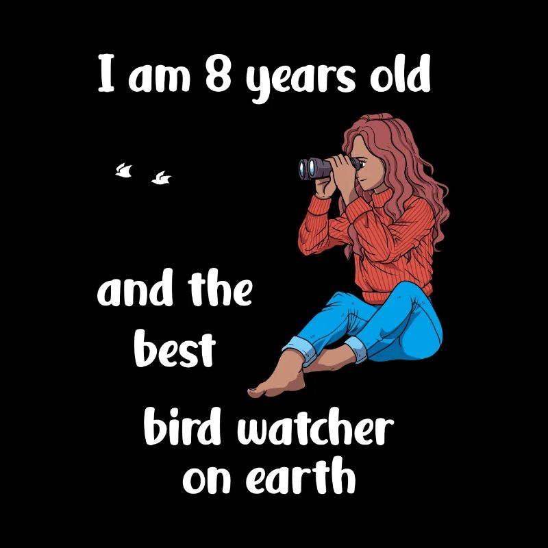 Ich bin 8 - Mädchen Vogelbeobachtung