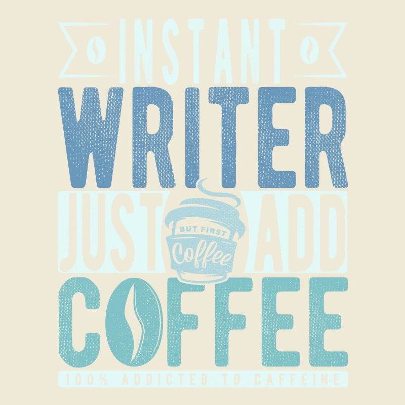 Citation de café de l’écrivain