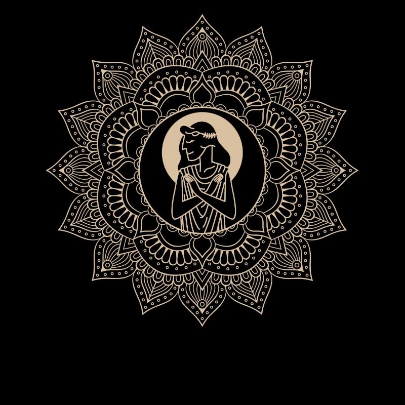 Mandala du zodiaque Vierge