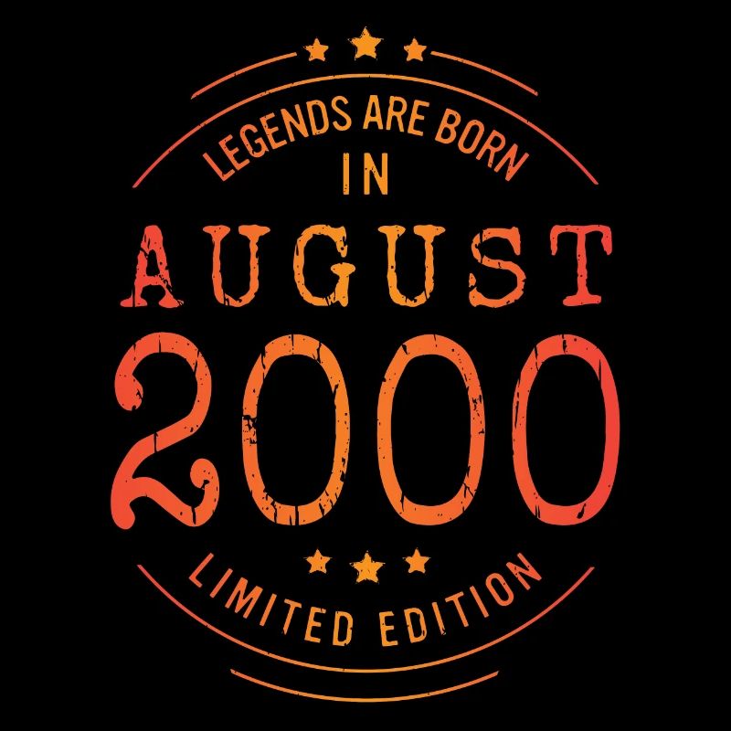 Anniversaire Août 2000 Edition Limitée Millésime