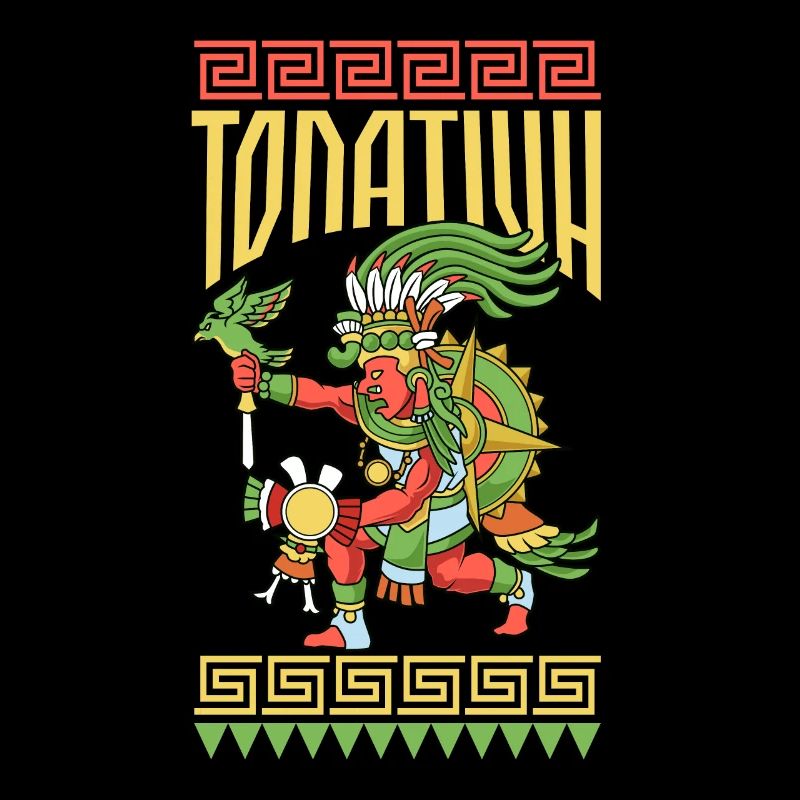 Aztekischer Gott der Sonne - Tonatiuh