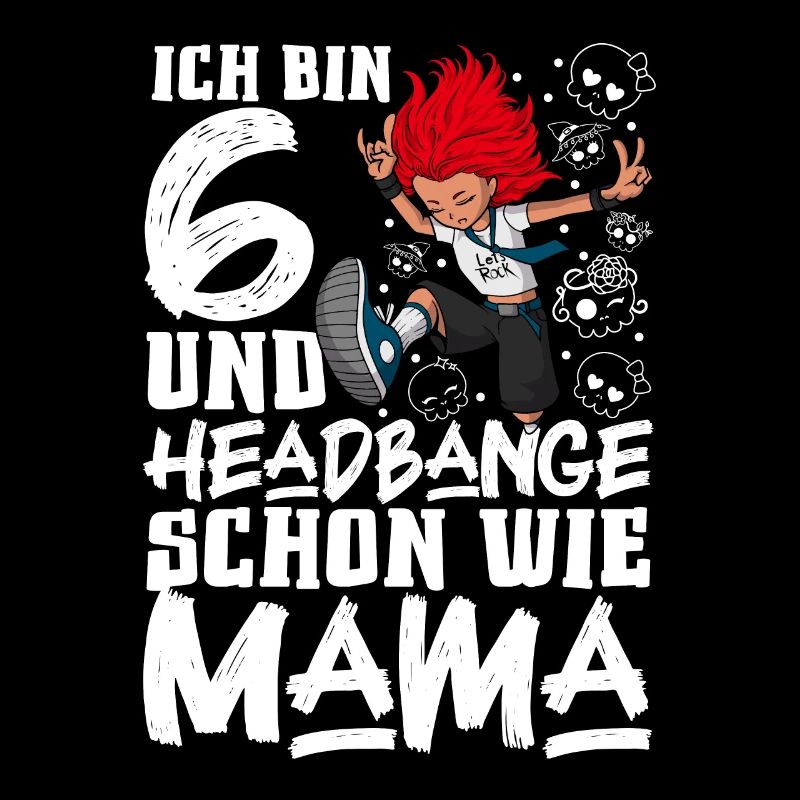 Ich bin 6 - Mädchen Rocker