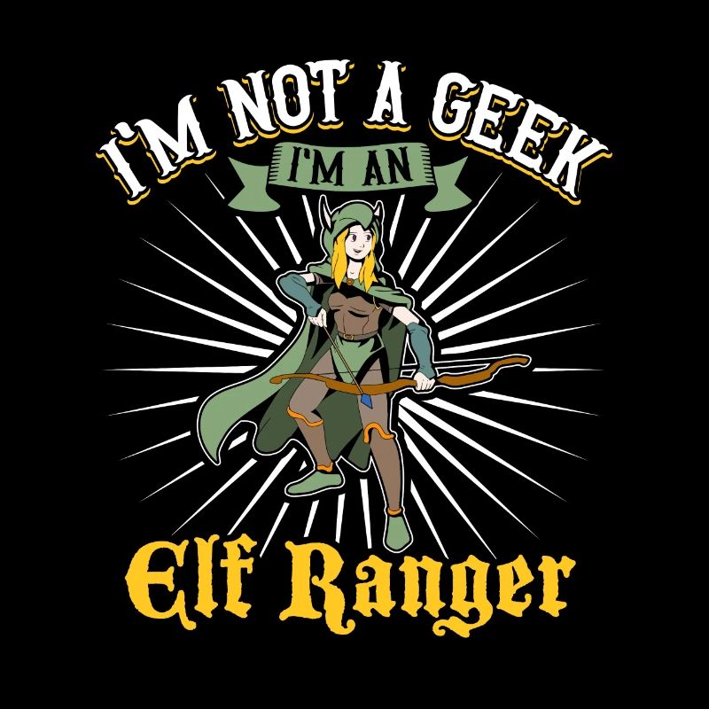 No geek - D20 RPG Character - Ranger