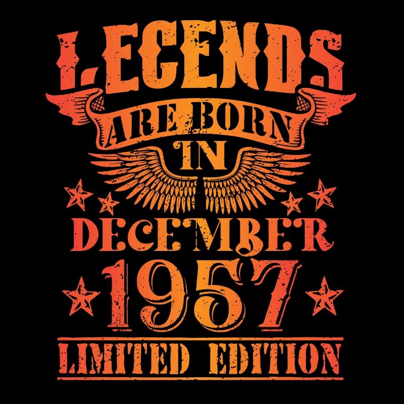 Anniversaire Décembre 1957 Edition Limitée Millésime