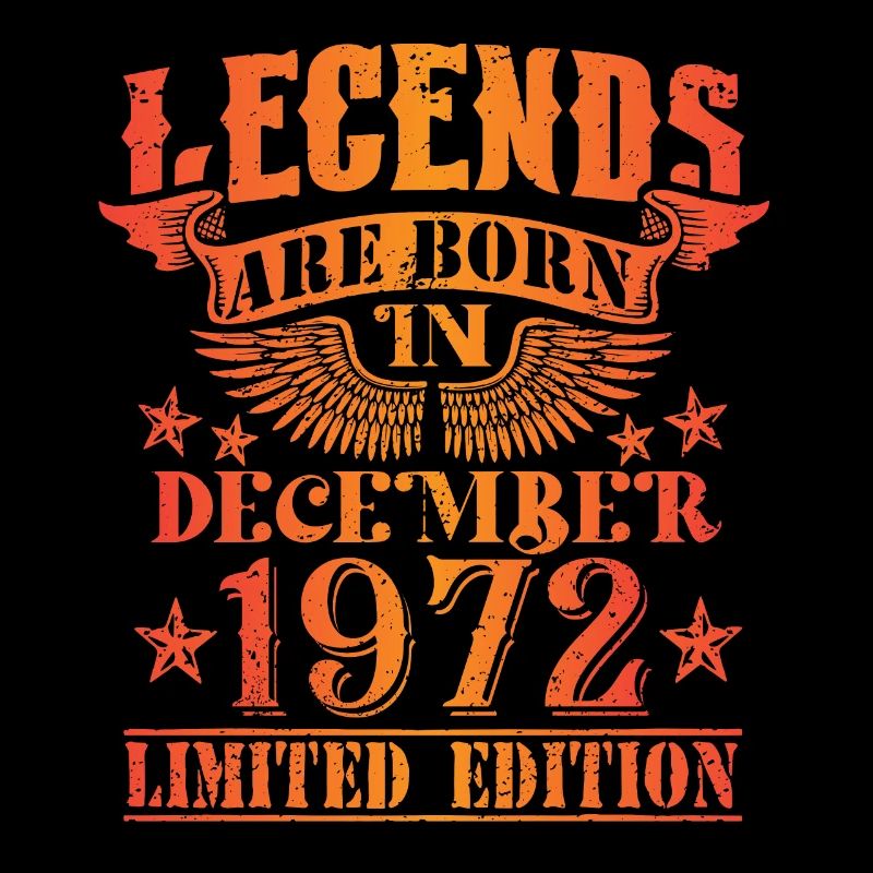 Anniversaire Décembre 1972 Edition Limitée Millésime