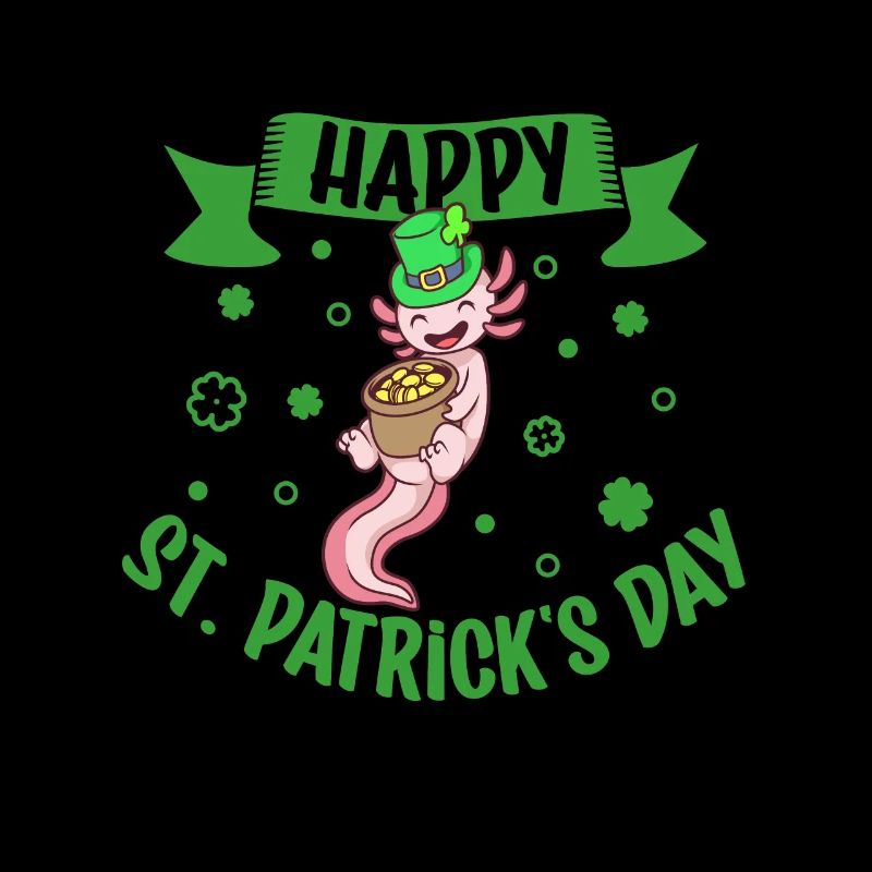 St Patrick’s Axolotl - Bonne Saint-Patrick