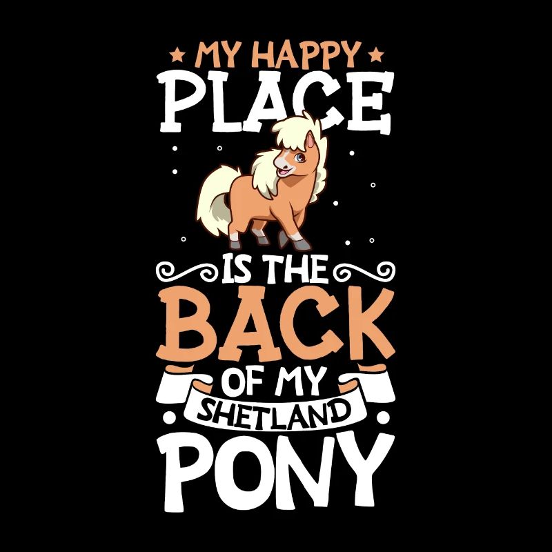 Mon endroit préféré - Shetland Pony