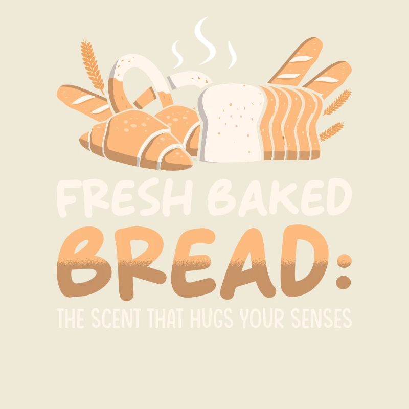 Bread lovers baker bake freshly baked bread