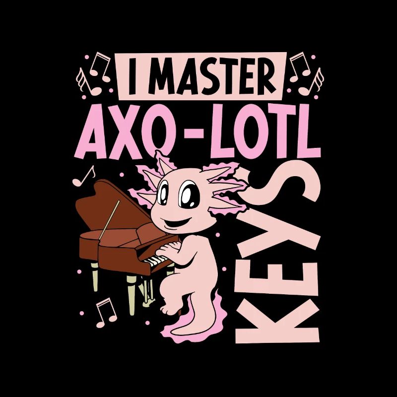 Axolotl am Piano