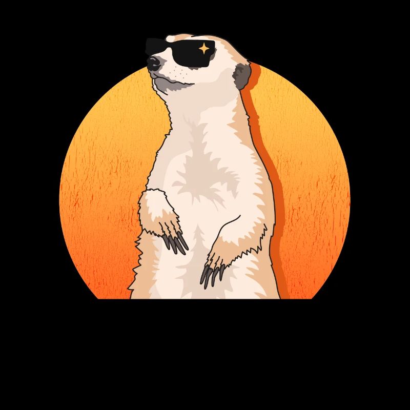 Suricate Cool Funny Meerkat Cadeau