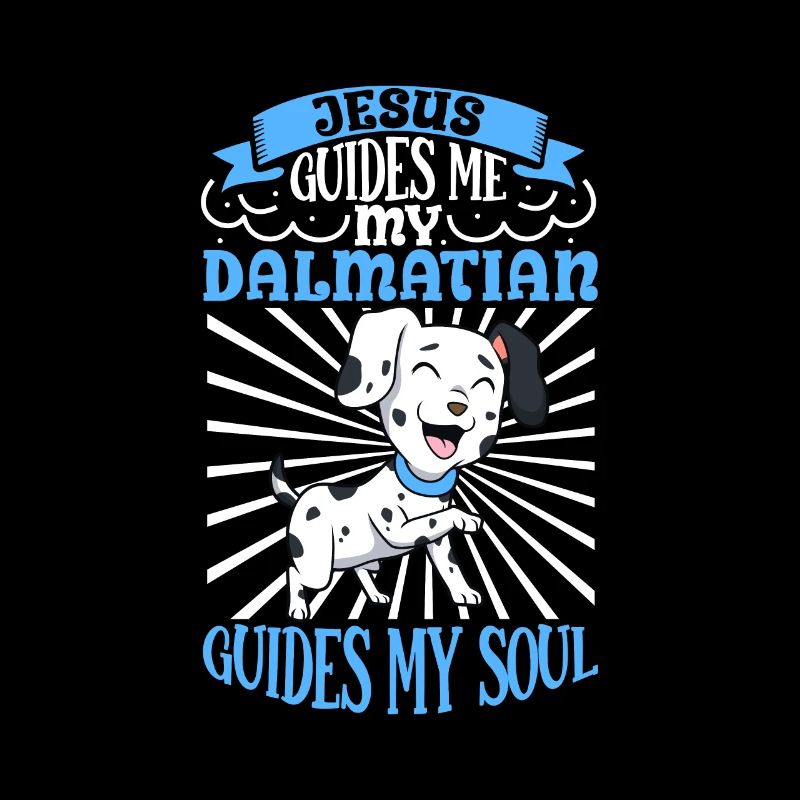 Jésus et mon Dalmatien