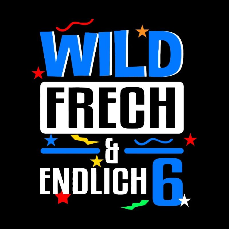 Kindergeburtstag T-Shirt Endlich Wild frech Feier