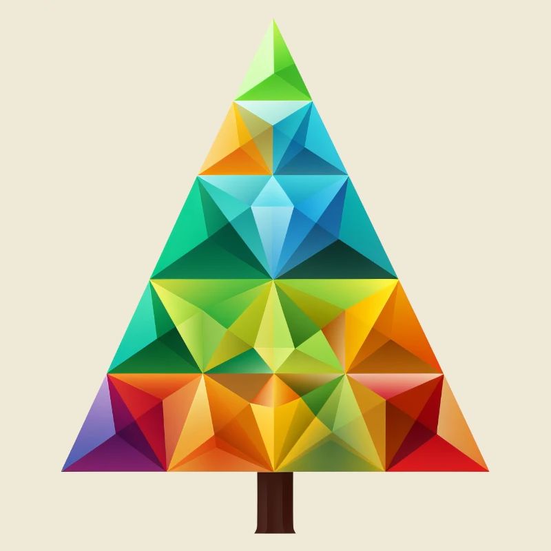 Farbenfroher Festzauber: Regenbogen Weihnachtsbaum