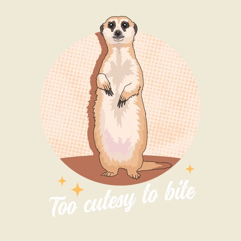 Erdmännchen Cool Lustiges Erdmännchen Geschenk