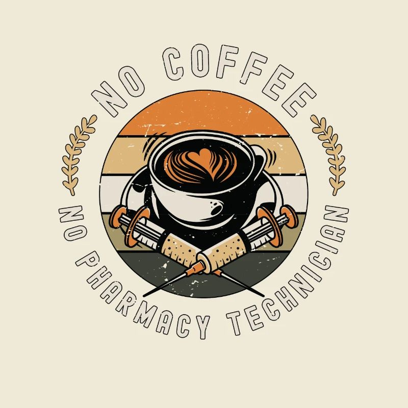 Pharmacy Technician No Coffee Medical Coffee Lover