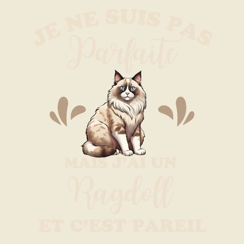 Chat doux Ragdoll