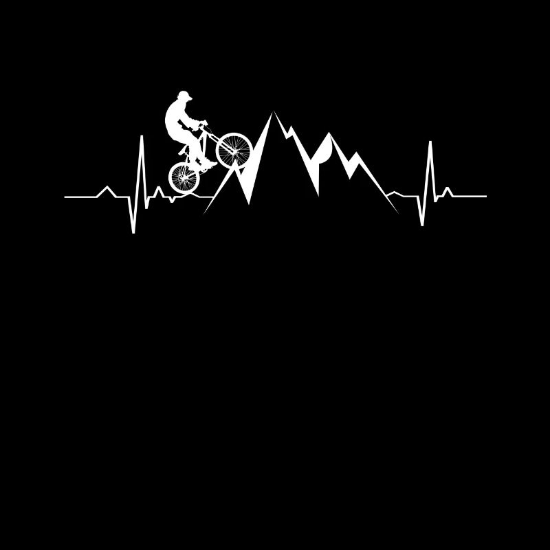 VTT VTT coeur cadre cadeau