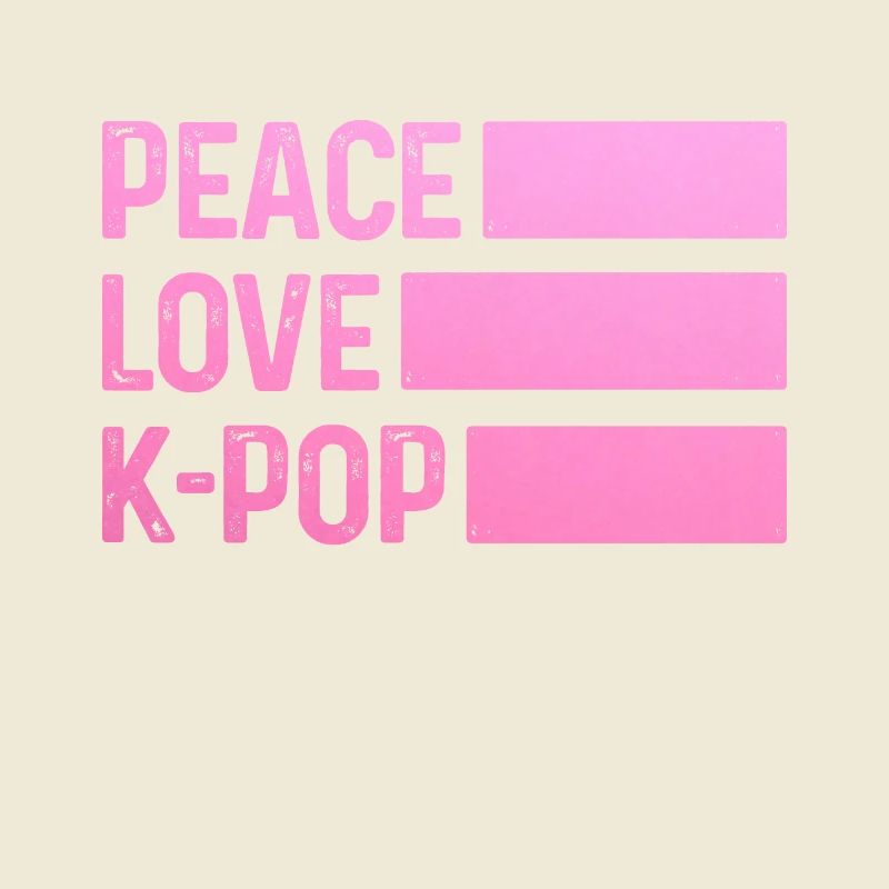 K-Pop Fan cadeau musique pop coréenne