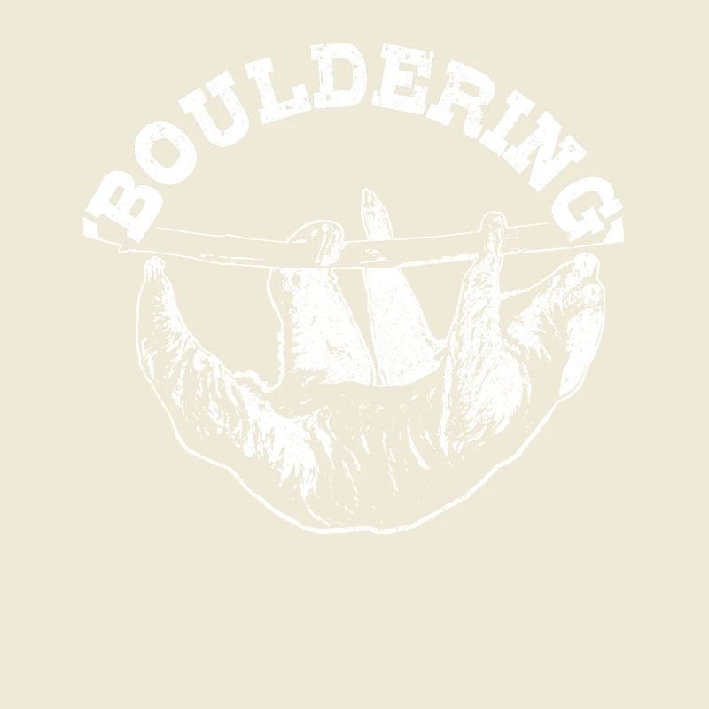 Bouldering Sloth Climbing Gift