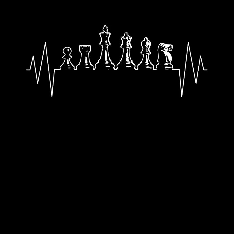 Chess Heartbeat Chess Player Gift