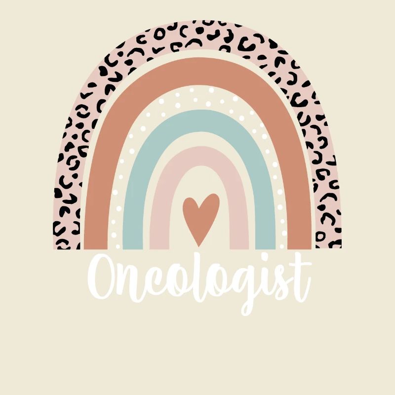Oncologist Rainbow Leopard Funny Oncologist