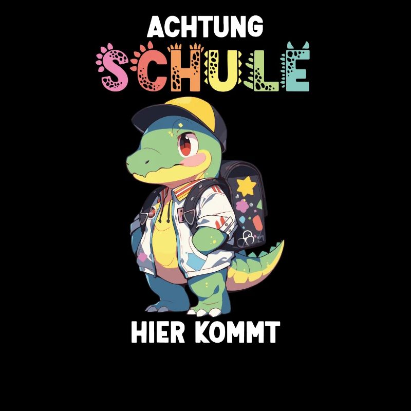 Dino Einschulung Personalisierbar Name Schule