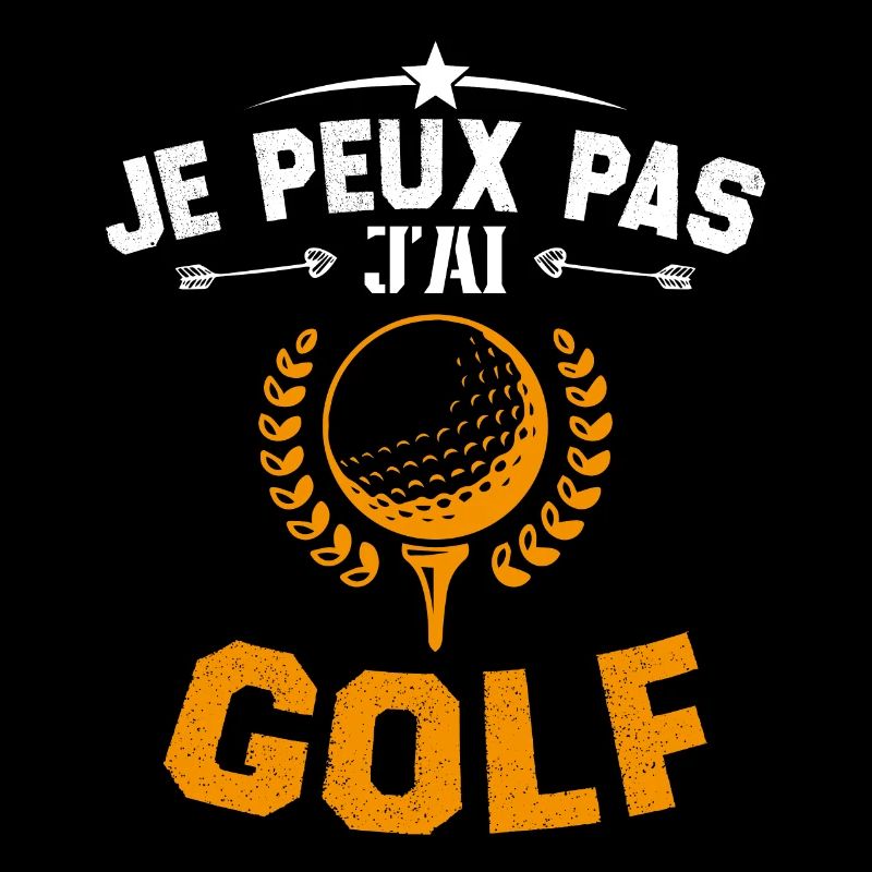 I can't I golf