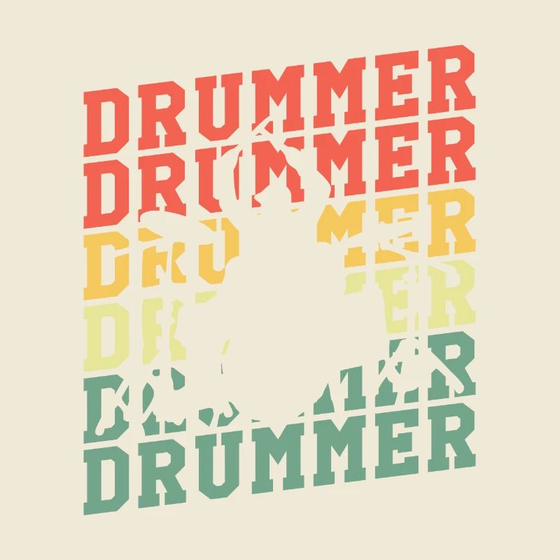 Vintage Drummer Gift