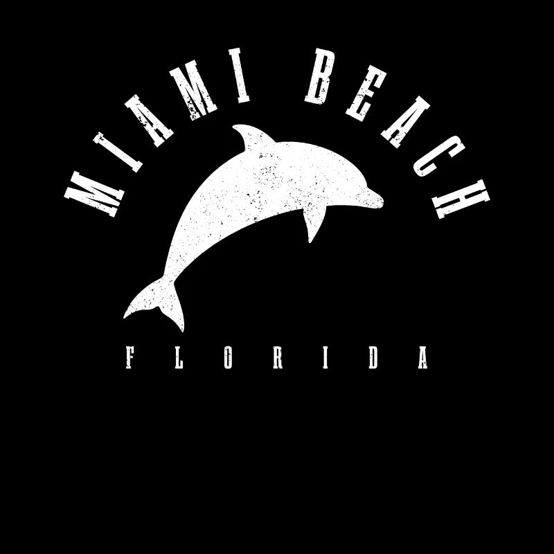 Miami Beach Florida USA Retro Vintage