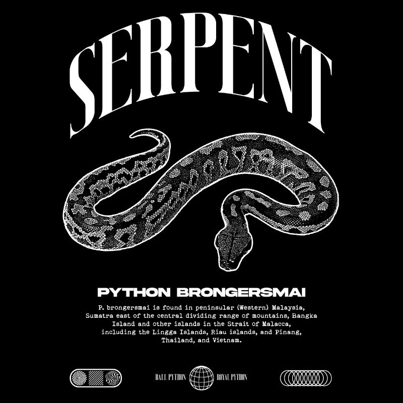 Blood Python Modern Reptile Keeper Streetwear