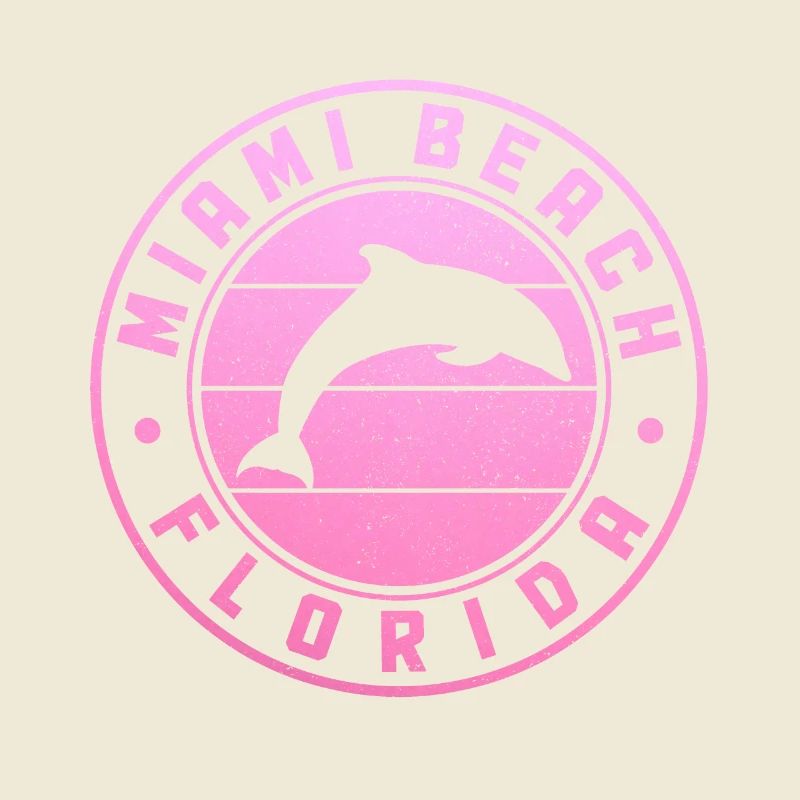 Miami Beach, Dolphin, Florida, USA