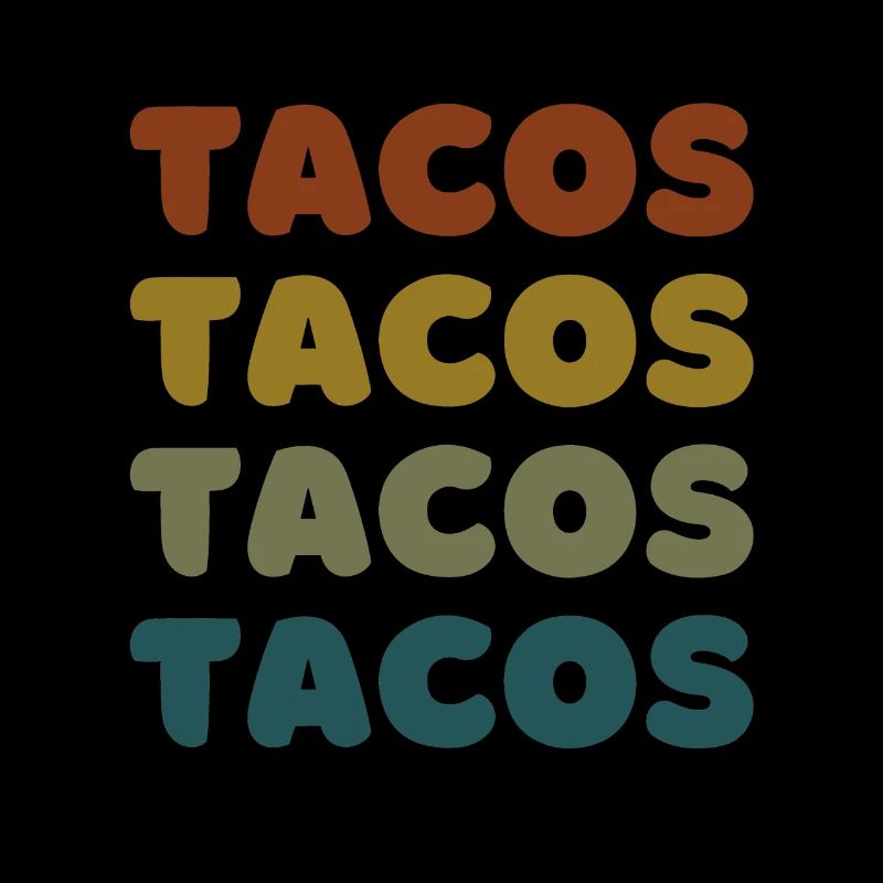 Tacos Retro - Les tacos sont ma Saint-Valentin