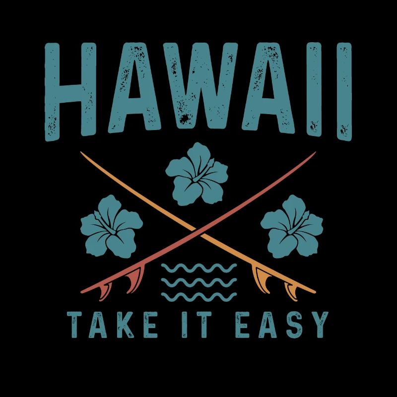 Souvenir de surfeur Aloha d’Hawaï