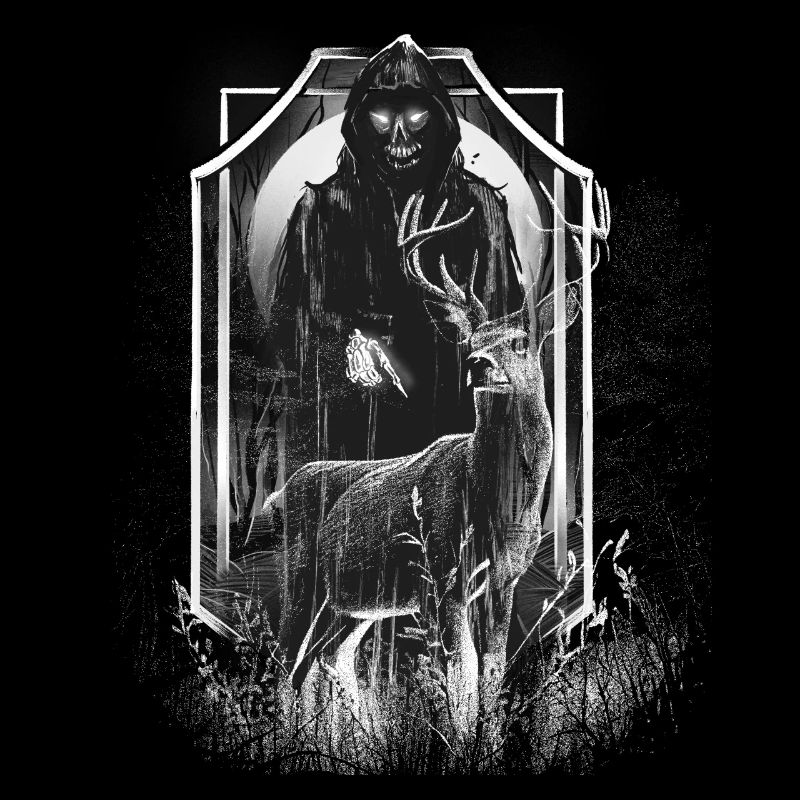 Cerf, Forêt, Créature, Mort, Horreur, Halloween, Monstre