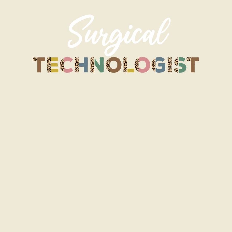 Chirurgisch-technischer Assistent Leoparden Design