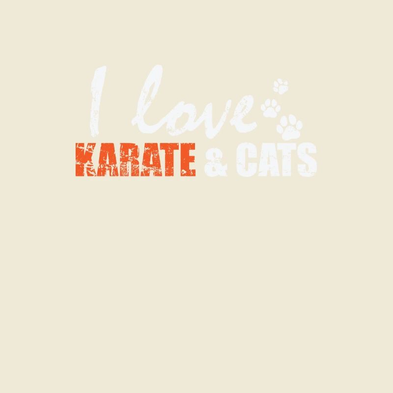 J’aime le karaté et les chats