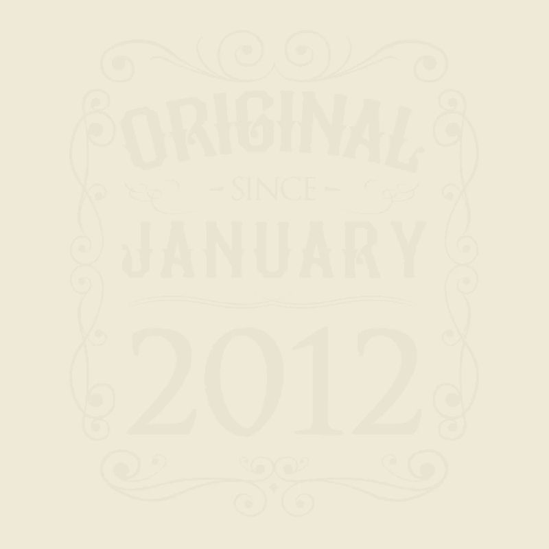 Vintage - Original since Januar 2012 Geburtstag