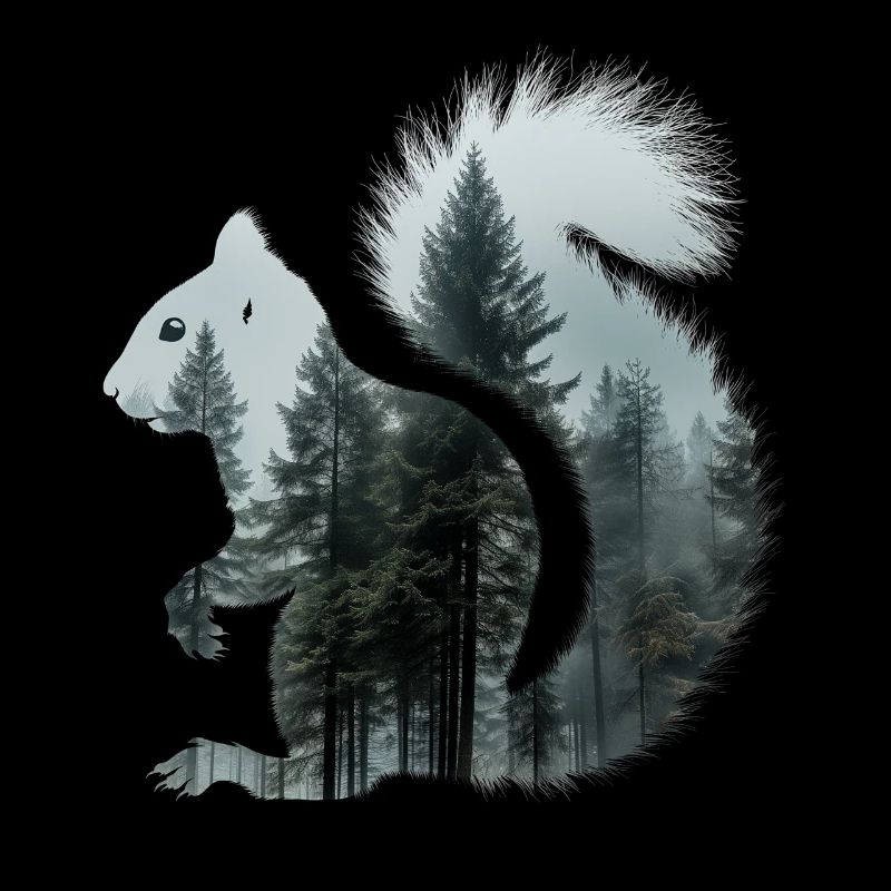 Squirrel, Forest, Nature, Hiking