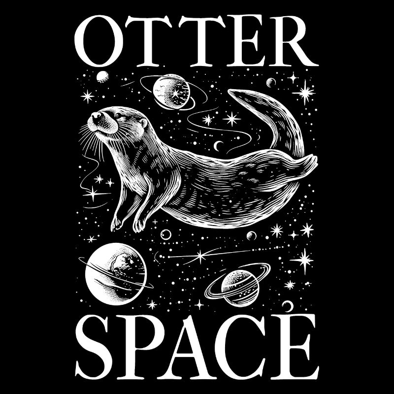 Otter Space Lustig Otter Astronaut