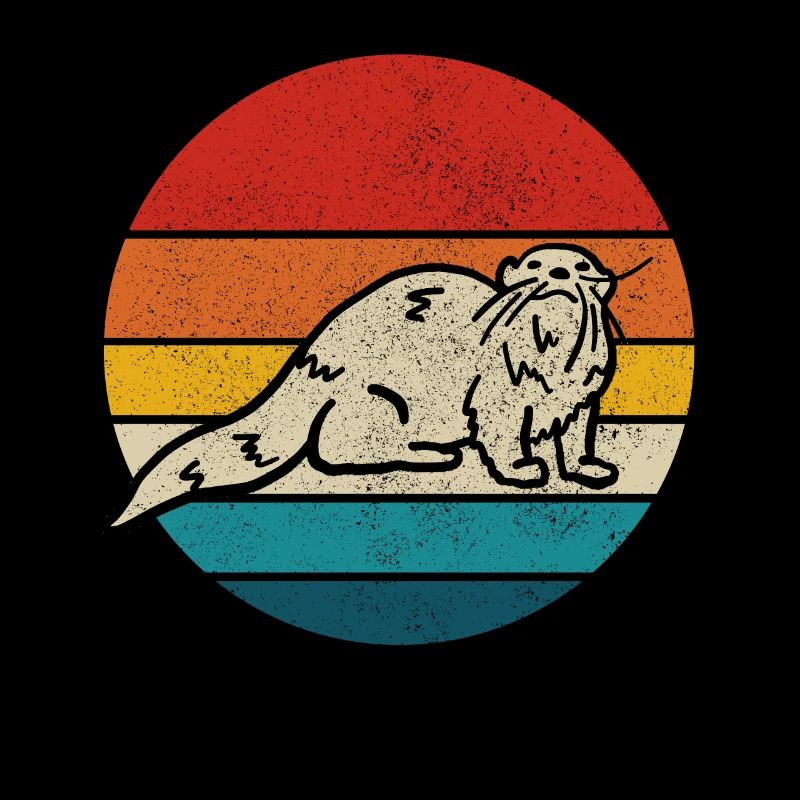 Otter Vintage Geschenk